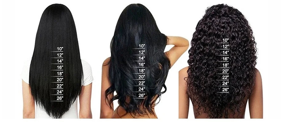 40" Bone Straight Lace Front Wig – 13x4 HD Lace Frontal, Full Lace Human Hair