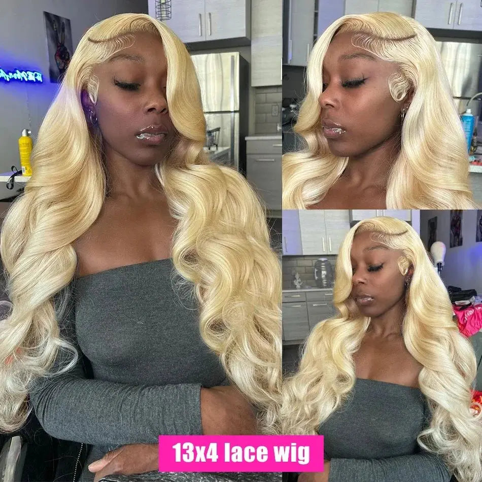30" 613 HD Lace Frontal Wig – 13x6/13x4 Body Wave, 250% Density Brazilian Human Hair