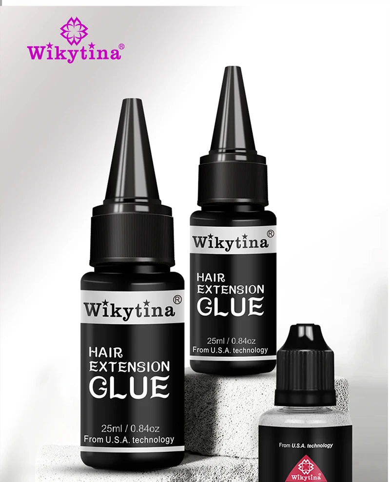 UV Hair Extension Glue Kit – V Light Technology Tools Set for Fast Salon Hair Grafting & Wig Connection
