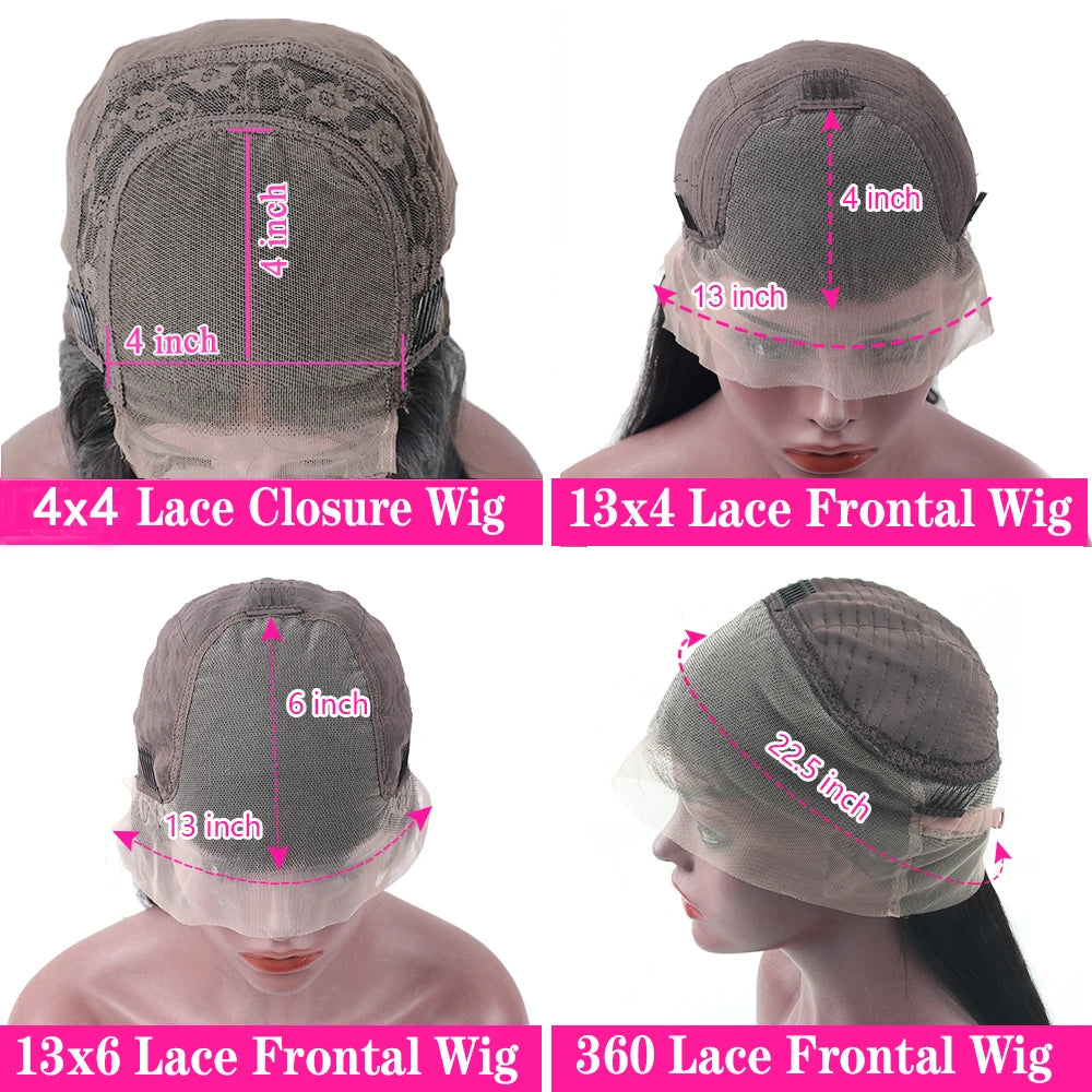 Highlight Body Wave Wig – 13x4/13x6 Honey Blonde HD Lace Frontal, Brazilian Human Hair