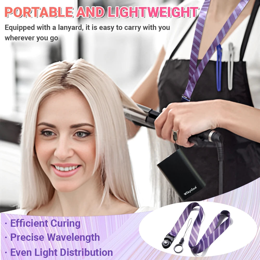 WIKYTINA Professional UV Light Hair Extension Kit