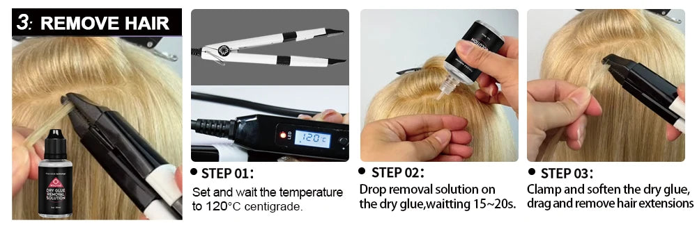 Wikytina 2025 UV V-Light Hair Extension Set – Tools Kit with UV Glue, Remover & Machine for Long-Lasting Salon Styling