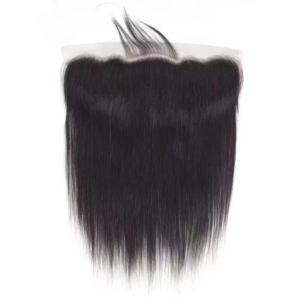 Straight Brazilian Human Hair – 13x6/13x4 HD Lace Frontal & 4x4/5x5/6x6 Transparent HD Lace Closure