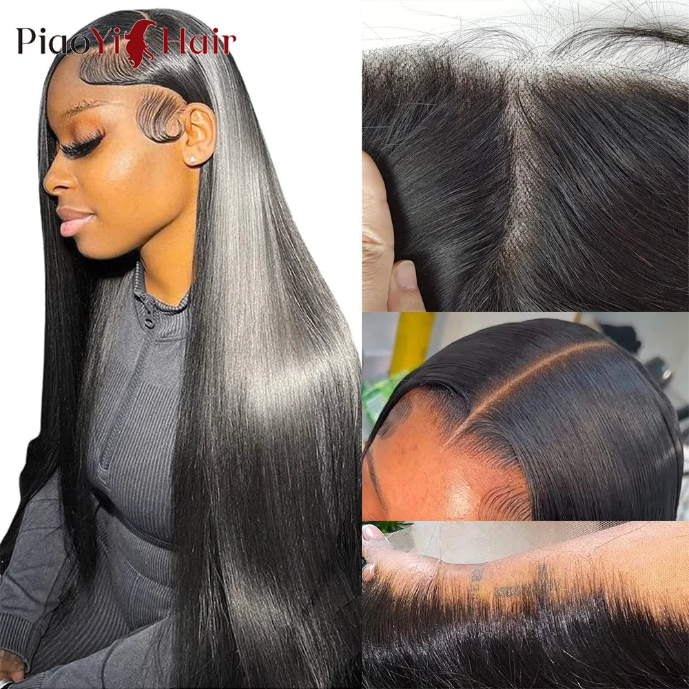 Straight Brazilian Human Hair – 13x6/13x4 HD Lace Frontal & 4x4/5x5/6x6 Transparent HD Lace Closure