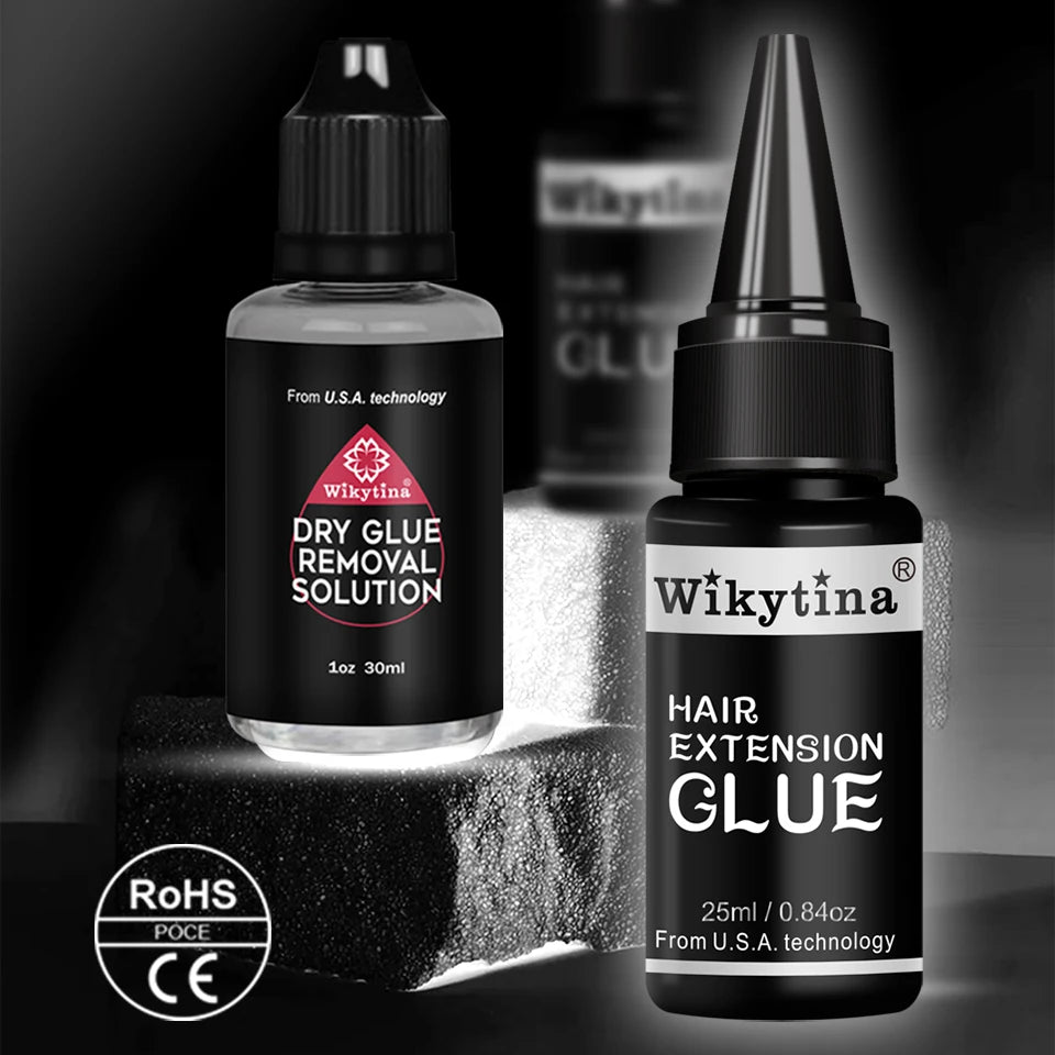 Wikytina V-Light UV Hair Extension Kit – Tools Set with UV Glue & Remover Machine, Premium Salon Styling Upgrade