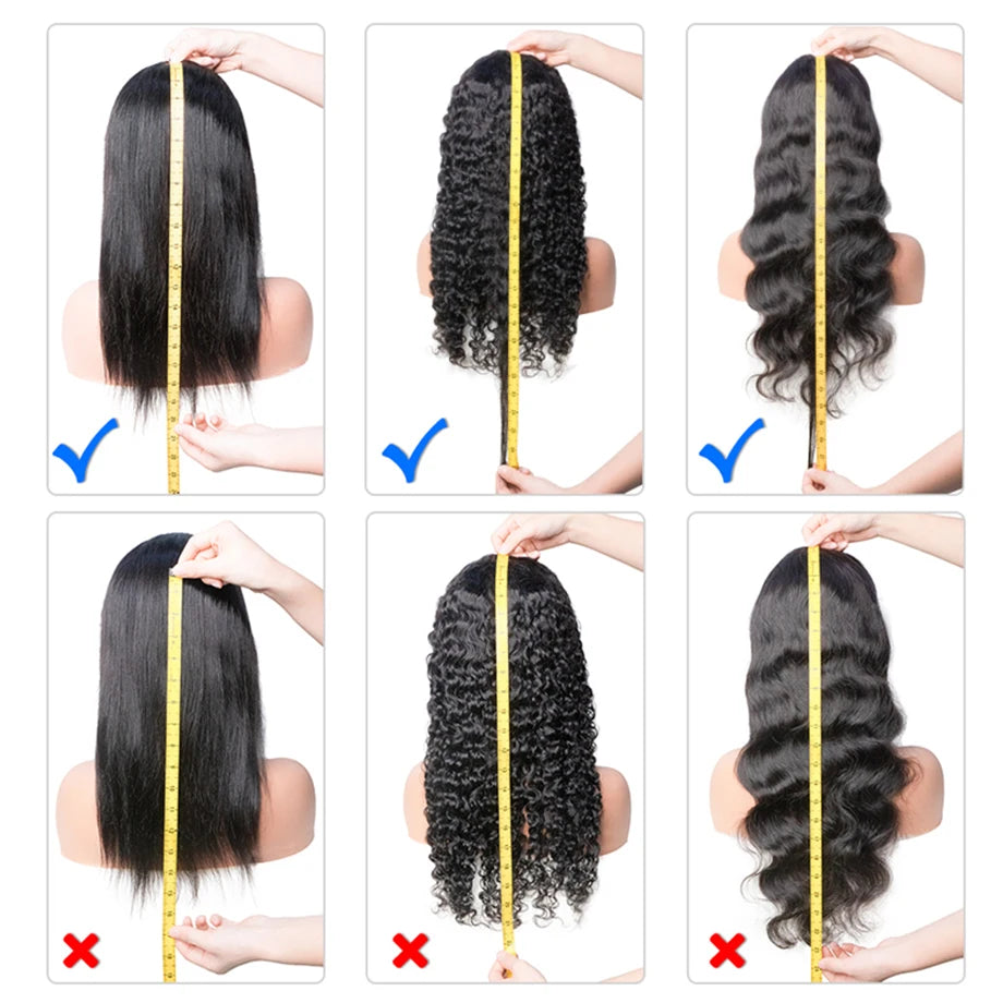 Glueless Body Wave Lace Closure Wig – 4x4/5x5 HD Transparent, Pre-Cut & Pre-Plucked Brazilian Human Hair