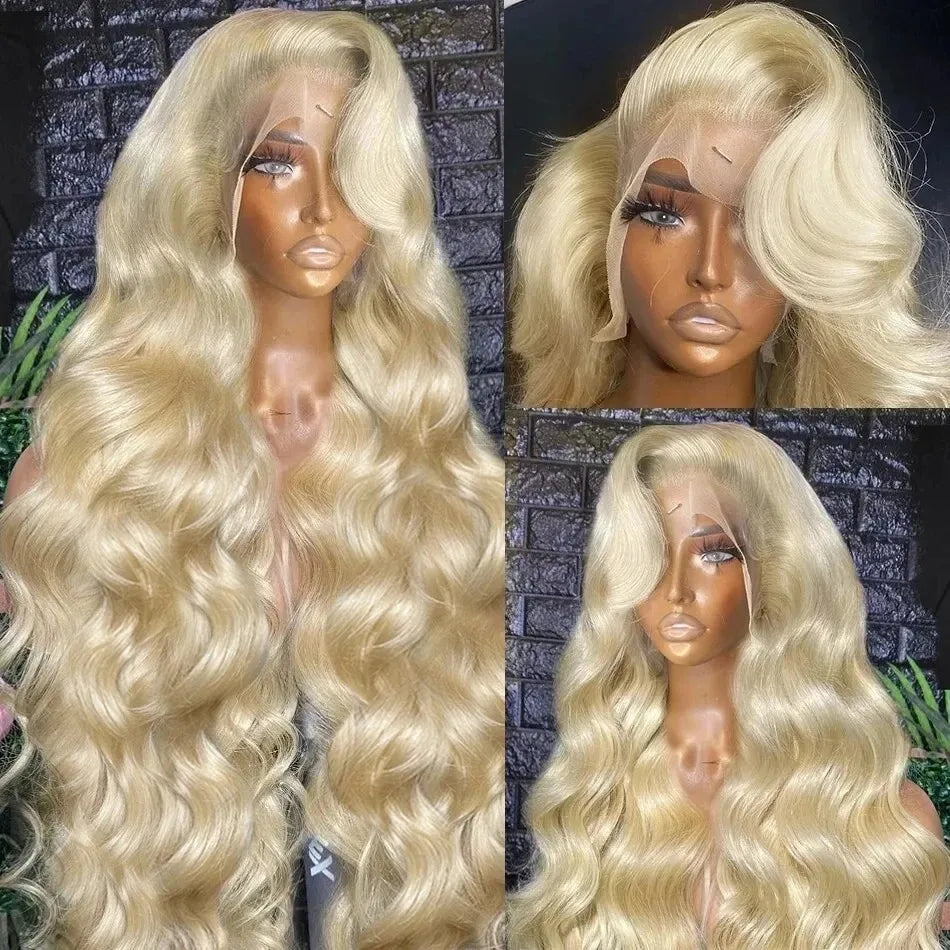 30" 613 HD Lace Frontal Wig – 13x6/13x4 Body Wave, 250% Density Brazilian Human Hair