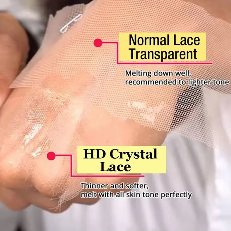 36" 613 HD Transparent Blonde Lace Frontal – Honey Brazilian Bone Straight Human Hair Wig