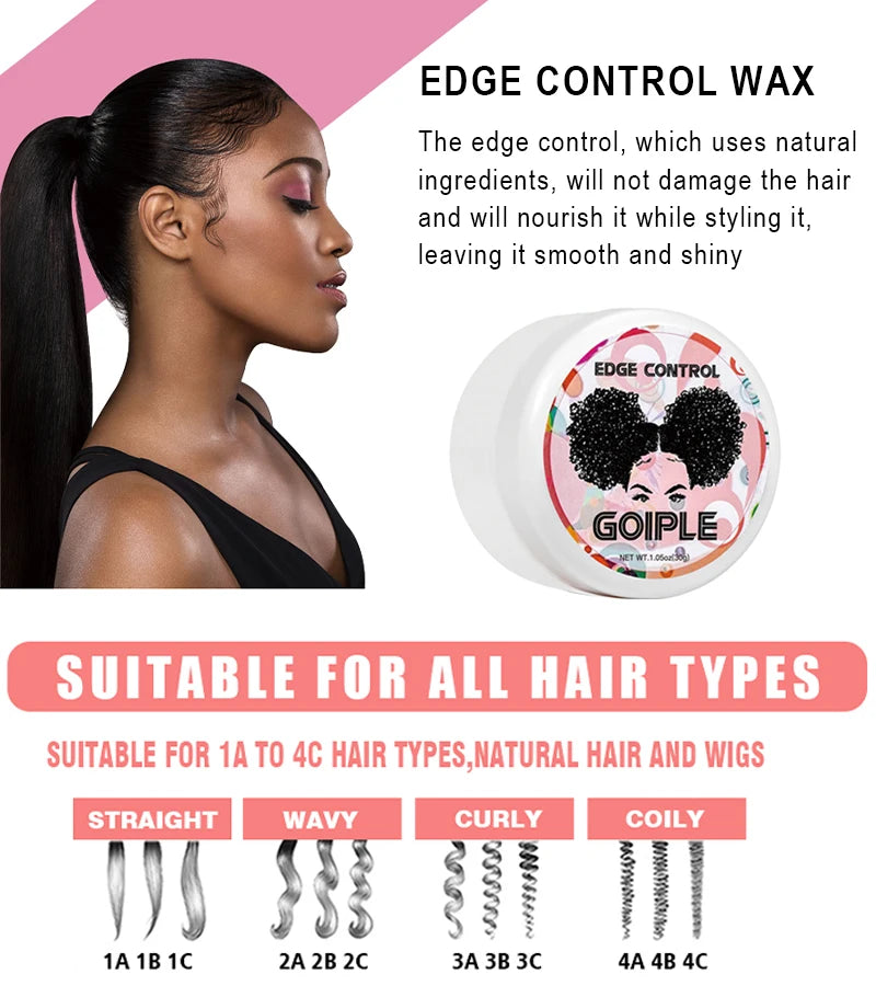 Lace Melting Spray – Glue-Less Invisible Wig Adhesive, Waterproof Extra Hold with Toupee Wax Stick Gel