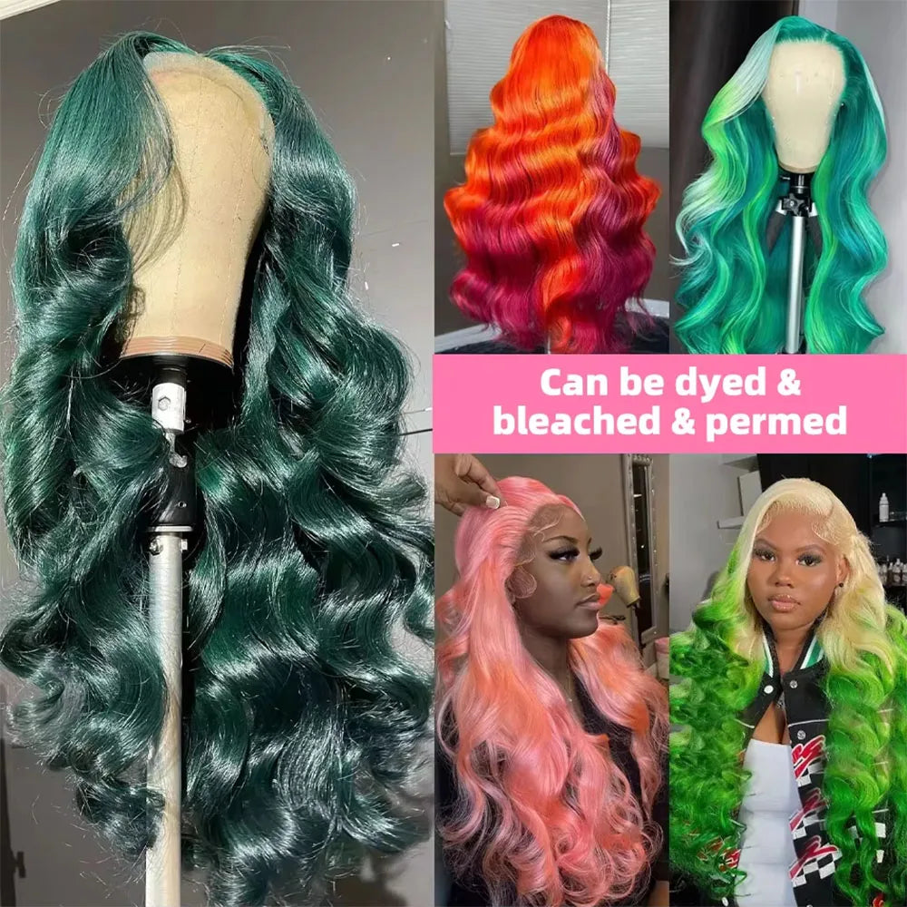 28" 613 Honey Blonde Body Wave Wig – HD Lace Front, 13x4/13x6 Brazilian Remy Human Hair