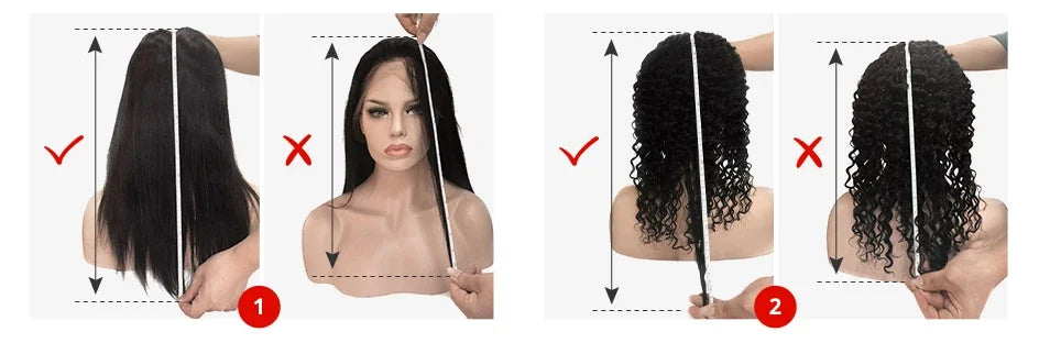 99J Burgundy Straight Wig – 13x4 Lace Front, 7x5 Glueless, 250% Density Human Hair