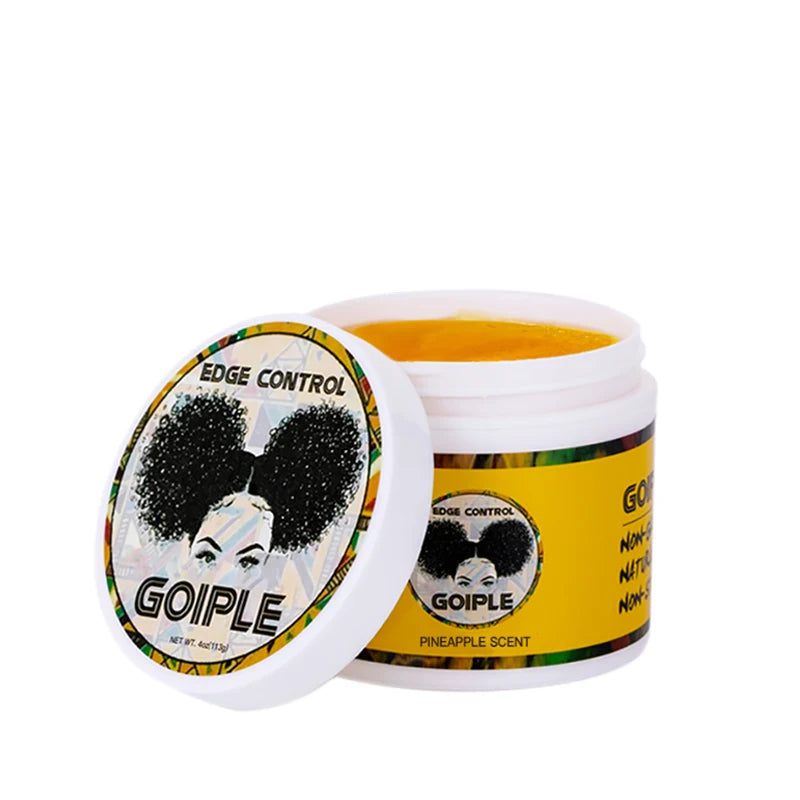GOIPLE Edge Control Gel Non-greasy Smoother Back Broken Hair Finishing Cream Anti-Frizz Styling Fixative Wax 24 Hour Strong Hold