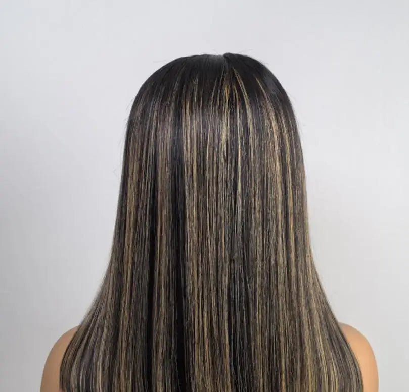 Wear & Go Glueless Bob Wig – P1B/27 Blonde Highlight, 5x5 HD Lace Closure, Pre-Plucked Human Hair