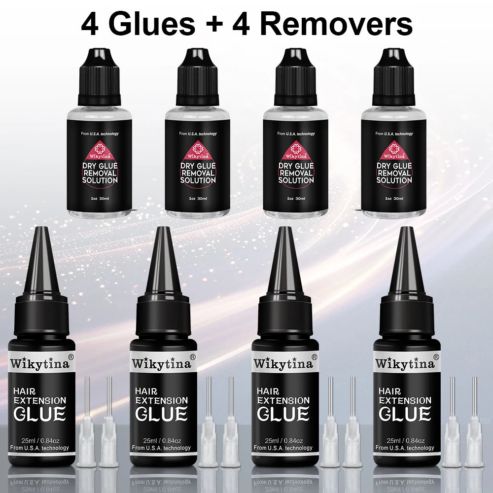 Professional UV Light Hair Extensions Machine – Salon Grade UV Curing Glue & Remover, Complete Styling Kit