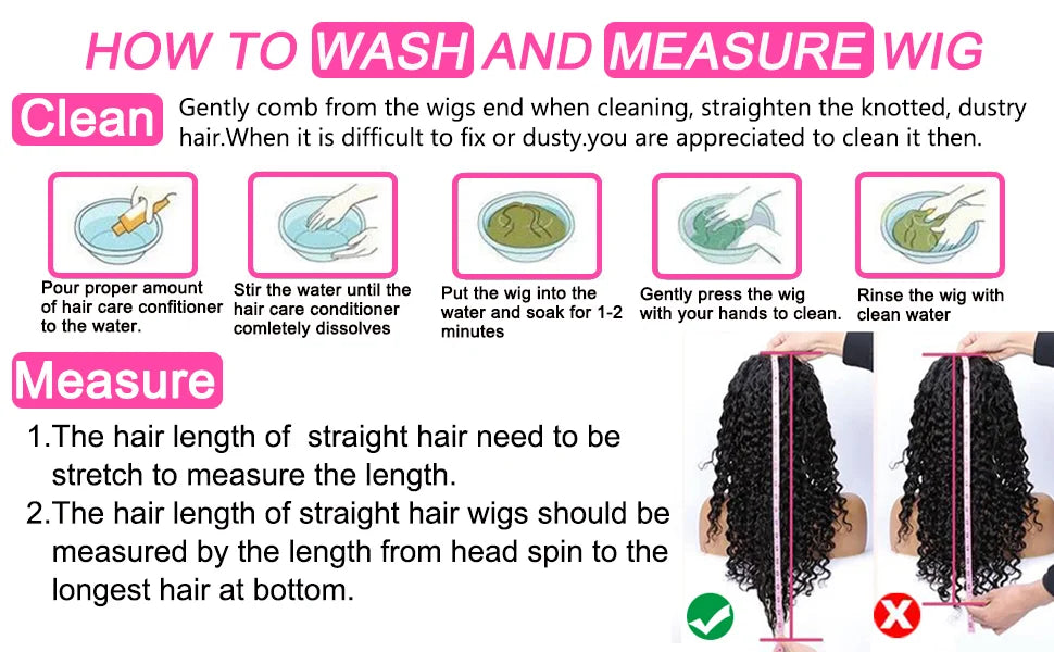 360 Deep Wave Lace Front Wig – Full Lace, 250% Density HD Human Hair Wig for Black Women