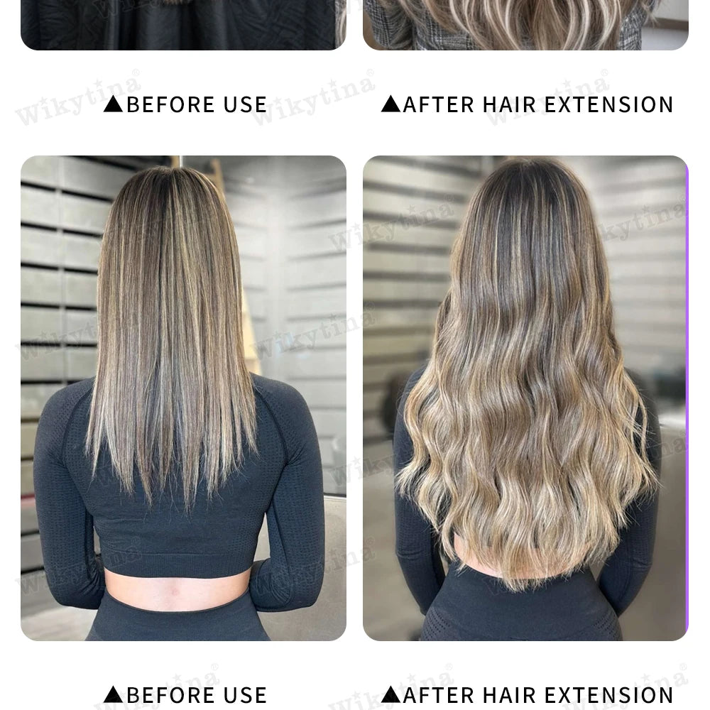 Professional UV Light Hair Extensions Machine – Salon Grade UV Curing Glue & Remover, Complete Styling Kit