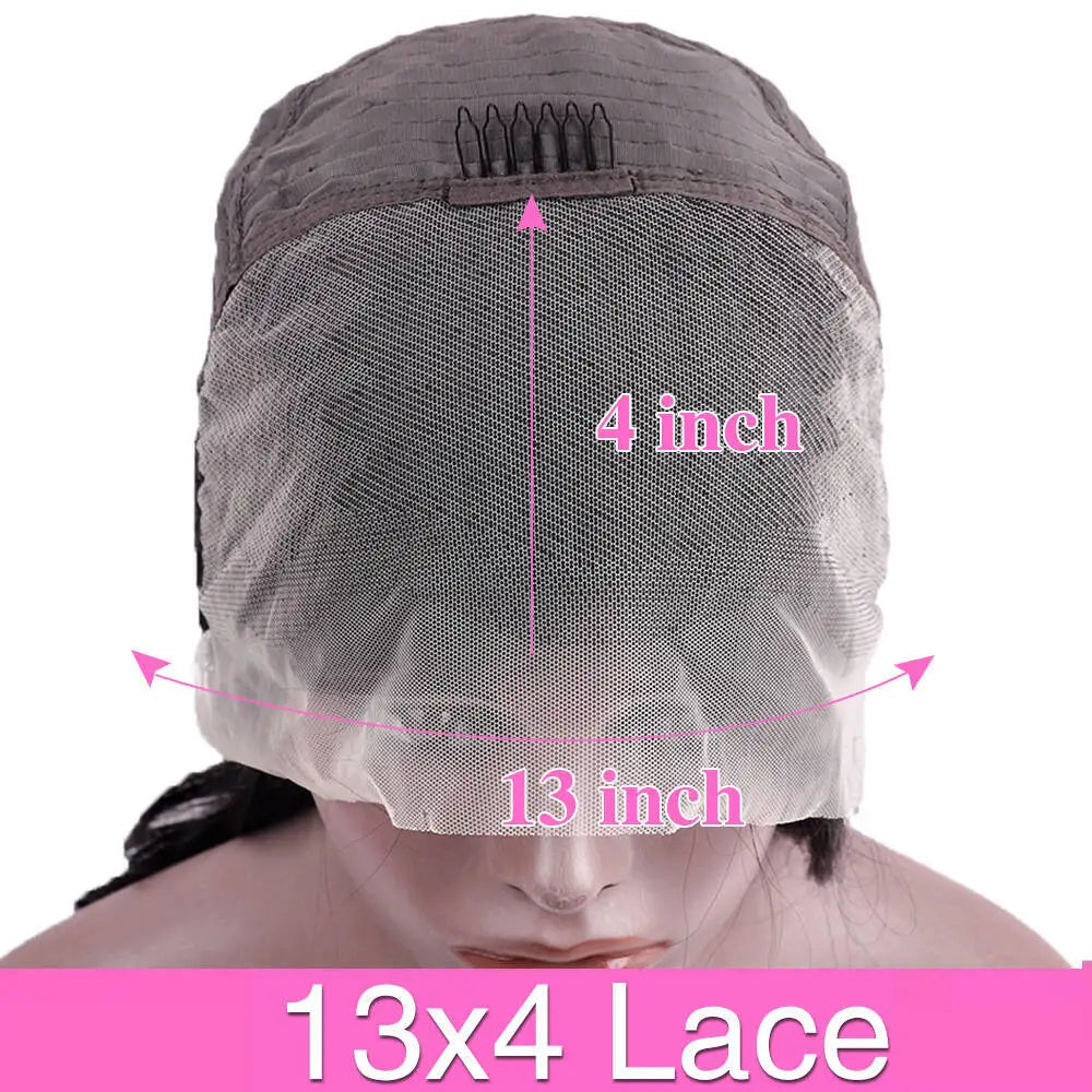 Short Straight Bob Wig – 13x4 Transparent Lace Front, Pre-Plucked Human Hair for Black Women