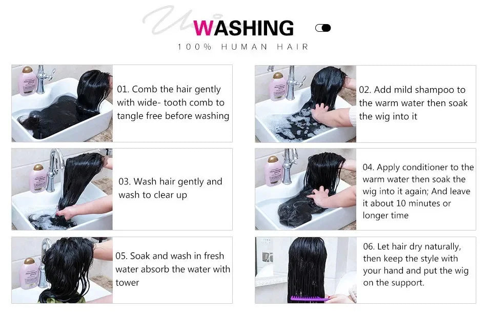 Unice Yaki Straight Bob Wig – 7x5 Drawstring Cap, Pre-Cut, Pre-Bleached, Glueless Human Hair