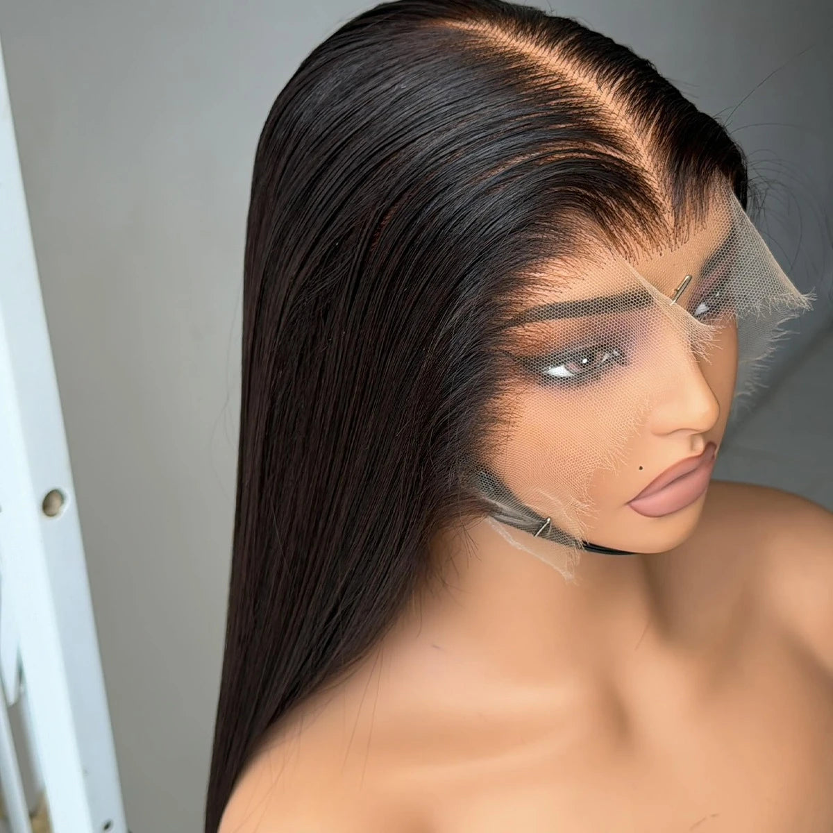 Bone Straight Lace Wig – 13x4 Frontal, 5x5 Glueless Invisi-Drawstring, 360 Full Lace Human Hair
