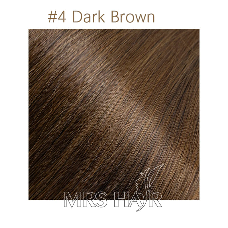 MRSHAIR Mini Tape-In Hair Extensions – 3x0.8cm Invisible Human Hair, 10pcs Pack