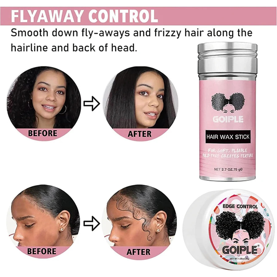 Lace Melting Spray – Glue-Less Invisible Wig Adhesive, Waterproof Extra Hold with Toupee Wax Stick Gel