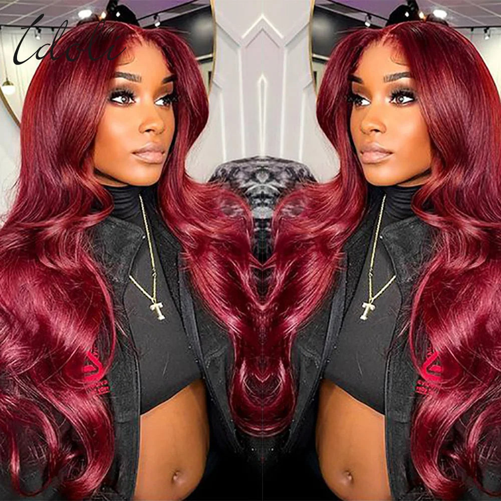 99J Burgundy Body Wave Wig – 13x6/13x4 HD Lace Front, 200–250% Density Human Hair          Formulează o solicitare către ChatGPT