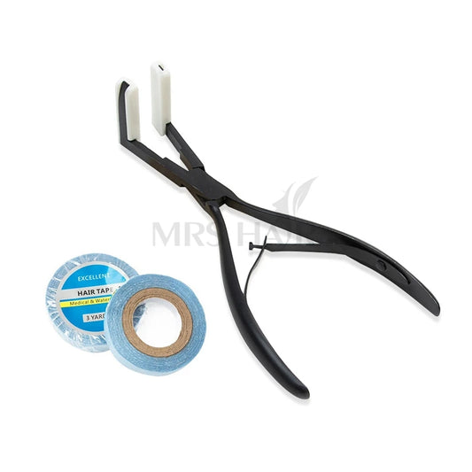 Professional 4.5cm Tape-In Hair Extension Pliers – Stainless Steel, Ergonomic & Durable