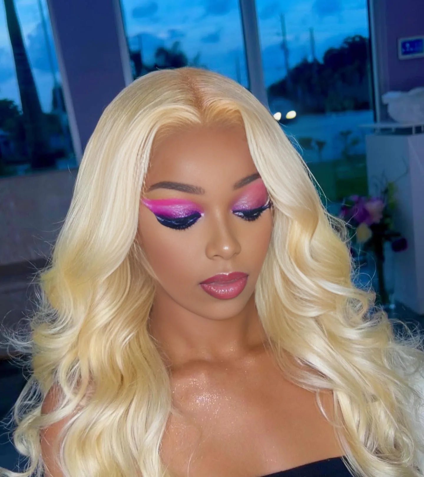 30" 613 HD Lace Frontal Wig – 13x6 Body Wave, 220% Density Pre-Plucked Blonde Human Hair